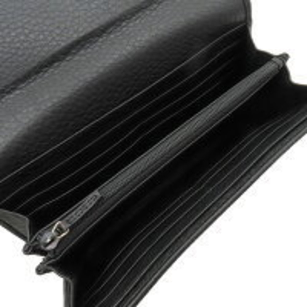 Gucci Soho Interlocking Wallet Black Leather - image 7